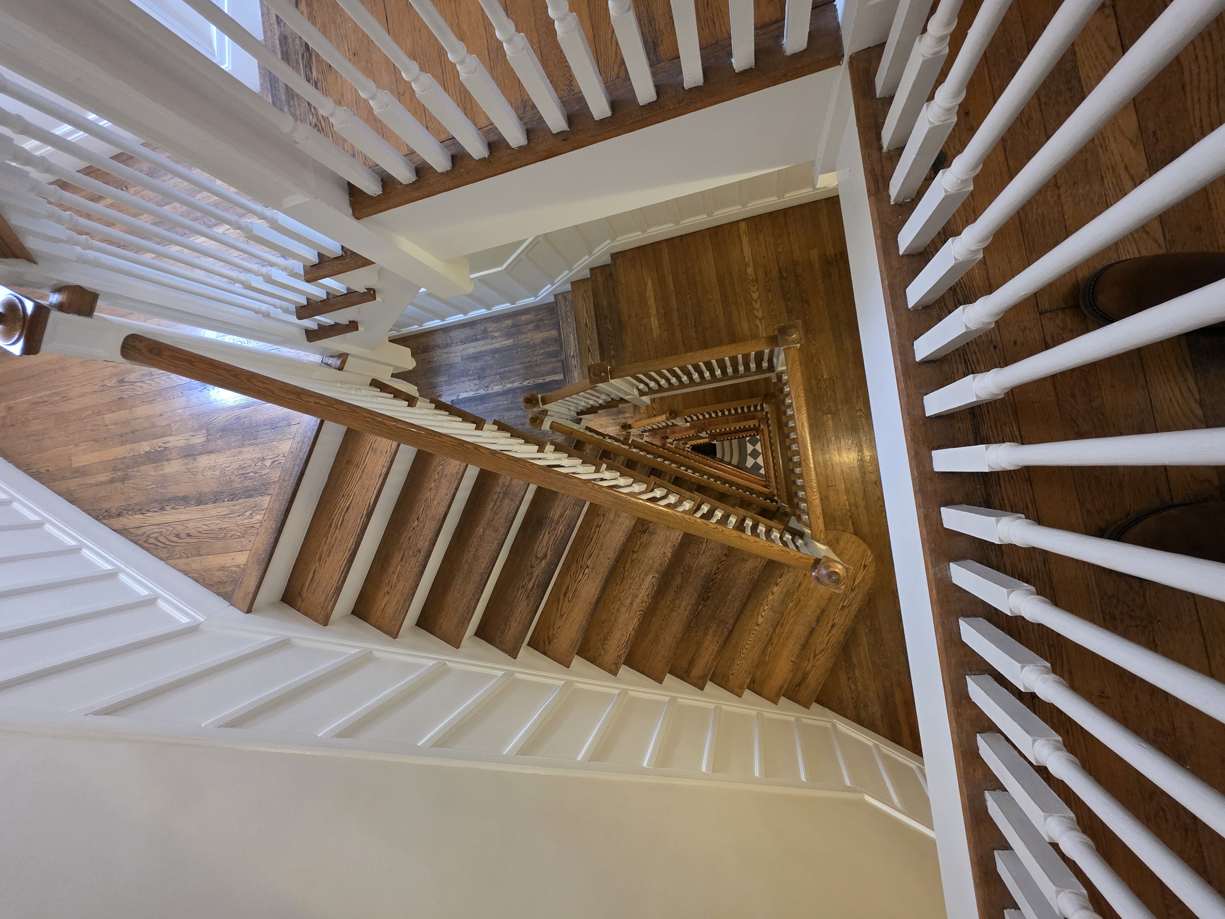 Refinished hardwood floor
